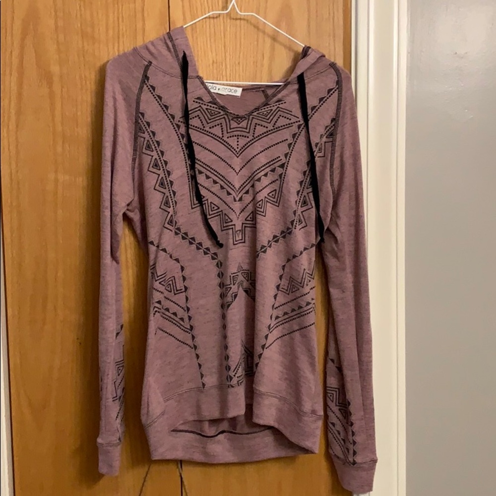 Aztec hoodie